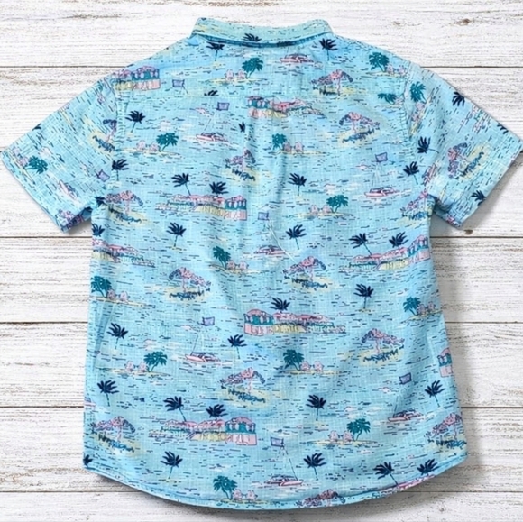 *HOST PICK * Vineyard Vines Boys L Whale Shirt “Whale Island” Coastal Print - Picture 8 of 10